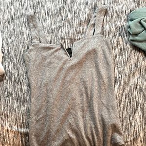 Silver Sparkly bodysuit